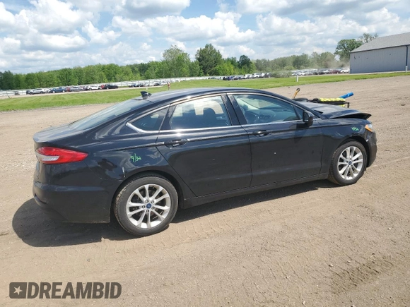 2020 Ford Fusion SE с VIN 3FA6P0LU4LR163524, выставлен на аукционе Copart как лот 57220015 с пробегом 58 547 миль миль и Списание • Salvage title. История ставок и продаж доступна на DreamBid. Изображение 3.