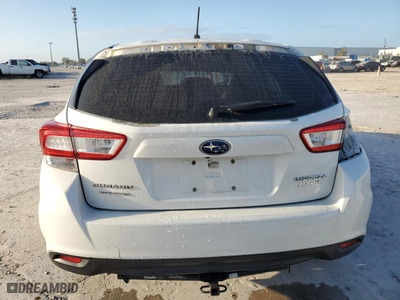 2017 Subaru Impreza with VIN 4S3GTAA68H1723616, listed as a Copart auction lot 77035964 with 93,430 mi miles and Salvage Title. Bid and sale history available at carsss.com. Image 6.