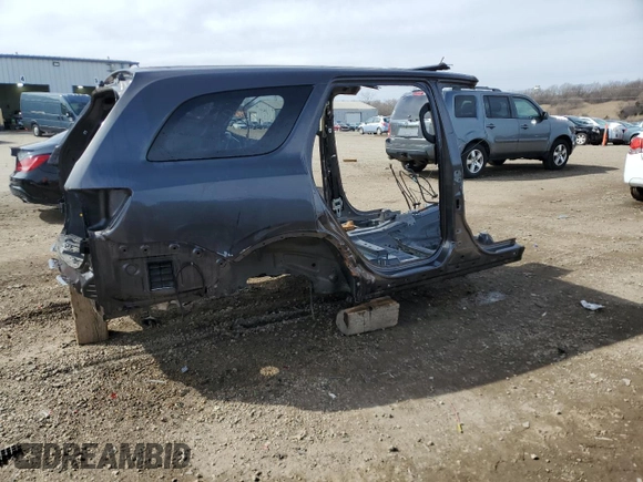2015 Dodge Durango R/T with VIN 1C4SDJCTXFC771873, listed as a Copart auction lot 48987695 with Not provided miles and Non repairable. Bid and sale history available at DreamBid. Image 3.
