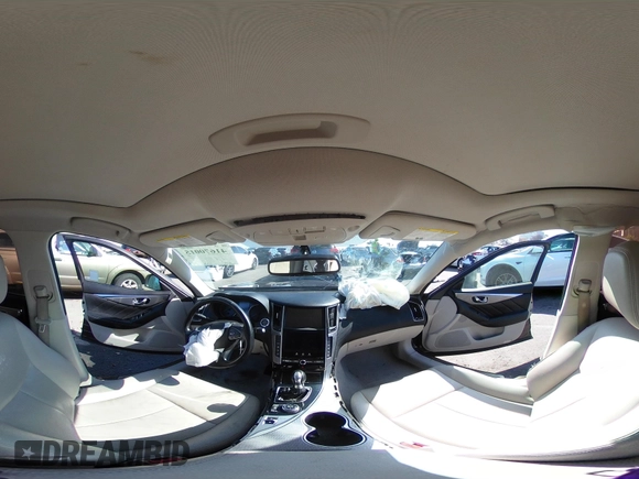 2014 Infiniti Q50 с VIN JN1BV7AP8EM670333, выставлен на аукционе IAAI как лот 41670015 с пробегом 59 427 миль миль и . История ставок и продаж доступна на DreamBid. Изображение 22.