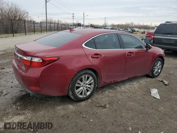 2014 Lexus ES 330 with VIN JTHBK1GG5E2132242, listed as a Copart auction lot 43109245 with 107,393 mi miles and Salvage title. Bid and sale history available at DreamBid. Image 3.