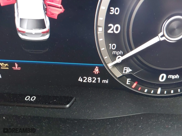 2019 Volkswagen Tiguan SEL Premium with VIN 3VV4B7AX9KM053328, listed as a IAAI auction lot 41960908 with 42,821 mi miles. Bid and sale history available at carsss.com. Image 16.