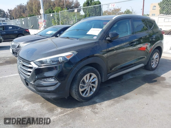 2018 Hyundai Tucson SEL with VIN KM8J33A43JU689679, listed as a IAAI auction lot 42093598 with 91,833 mi miles. Bid and sale history available at carsss.com. Image 18.