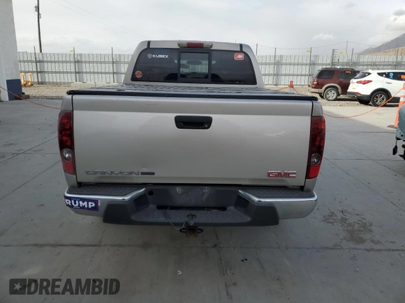2004 GMC Canyon 1SB SLE Z85 with VIN 1GTDT136948181668, listed as a Copart auction lot 47780585 with 281,664 mi miles and Salvage Title. Bid and sale history available at carsss.com. Image 6.