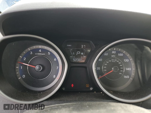2014 Hyundai Elantra z VIN KMHDH6AH4EU028610, wystawiony jako Copart lot #50324635 z przebiegiem 92 080 mil mil oraz Szkody całkowita. Historia ofert i sprzedaży dostępna na DreamBid. Obrazek 9.
