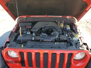2020 Jeep Wrangler Unlimited Willys z VIN 1C4HJXDG1LW171325, wystawiony jako Copart lot #68717764 z przebiegiem 132 555 mil mil oraz Szkoda całkowita • Salvage title. Historia ofert i sprzedaży dostępna na DreamBid. Obrazek 11.