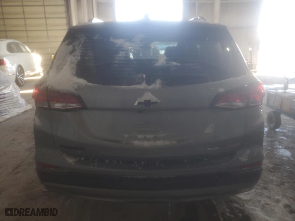 2024 Chevrolet Equinox RS with VIN 3GNAXMEG7RS117231, listed as a Copart auction lot 45283535 with 6,709 mi miles and Salvage Title. Bid and sale history available at carsss.com. Image 6.