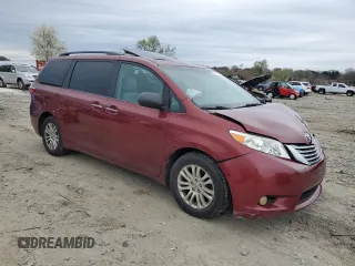 2016 Toyota Sienna XLE with VIN 5TDYK3DC7GS718168, listed as a Copart auction lot 51517495 with 146,421 mi miles and Salvage Title. Bid and sale history available at carsss.com. Image 4.