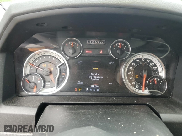 2017 Ram 1500 Big Horn z VIN 3C6RR7LT2HG594536, wystawiony jako Copart lot #56361535 z przebiegiem 144 175 mil mil oraz Szkoda całkowita • Salvage title. Historia ofert i sprzedaży dostępna na DreamBid. Obrazek 9.