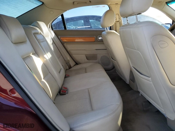 2006 Lincoln Zephyr with VIN 3LNHM26116R652715, listed as a Copart auction lot 42627765 with 139,410 mi miles and Salvage Title. Bid and sale history available at carsss.com. Image 10.