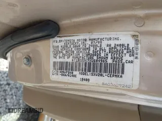 1999 Toyota Camry LE с VIN 4T1BG22K7XU604965, выставлен на аукционе IAAI как лот 42268543 с пробегом 143 719 миль миль и . История ставок и продаж доступна на DreamBid. Изображение 9.