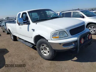1997 Ford F-150 XL with VIN 1FTDX18W6VNB27227, listed as a IAAI auction lot 41858395 with 174,888 mi miles. Bid and sale history available at carsss.com. Image 1.