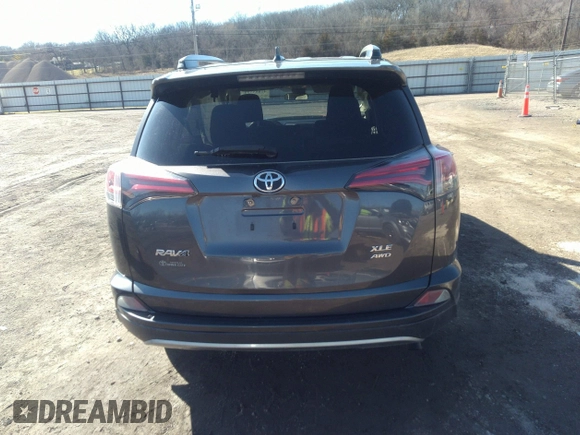 2018 Toyota RAV4 XLE with VIN JTMRFREV9JJ742276, listed as a IAAI auction lot 41855530 with 115,815 mi miles. Bid and sale history available at carsss.com. Image 16.