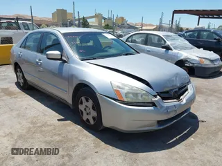2005 Honda Accord LX z VIN JHMCM56415C005351, wystawiony jako IAAI lot #42638851 z przebiegiem 120 367 mil mil oraz . Historia ofert i sprzedaży dostępna na DreamBid. Obrazek 1.