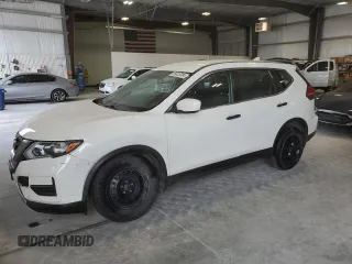 2017 Nissan Rogue S with VIN JN8AT2MV5HW010260, listed as a Copart auction lot 85423384 with 0 mi miles and Salvage Title. Bid and sale history available at carsss.com. Image 1.