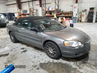 2005 Chrysler Sebring Touring with VIN 1C3EL55R15N677090, listed as a Copart auction lot 45011195 with 188,001 mi miles and Salvage Title. Bid and sale history available at DreamBid. Image 4.