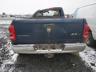 2007 Dodge Ram 3500 SLT with VIN 3D7MX48A97G805718, listed as a Copart auction lot 87484274 with 204,386 mi miles and Salvage Title. Bid and sale history available at carsss.com. Image 6.