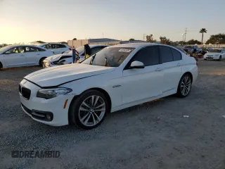 2016 BMW 5 Series 528i with VIN WBA5A5C51GD528217, listed as a Copart auction lot 46084325 with 139,840 mi miles and Salvage Title. Bid and sale history available at carsss.com. Image 1.