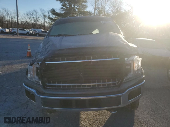 2018 Ford F-150 XL with VIN 1FTEW1EP7JFB82875, listed as a Copart auction lot 85441284 with 116,261 mi miles and Salvage Title. Bid and sale history available at carsss.com. Image 5.