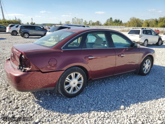 2008 Mercury Sable Premier with VIN 1MEHM42W28G620477, listed as a Copart auction lot 74179034 with 147,762 mi miles and Clean Title. Bid and sale history available at carsss.com. Image 3.