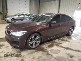 2018 BMW 6 Series 640i xDrive z VIN WBAJV6C58JBK07769, wystawiony jako Copart lot #57037785 z przebiegiem 52 366 mil mil oraz Szkoda całkowita • Salvage title. Historia ofert i sprzedaży dostępna na DreamBid. Obrazek 1.