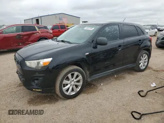 2014 Mitsubishi Outlander Sport ES with VIN 4A4AP3AU7EE005024, listed as a Copart auction lot 55307285 with 127,033 mi miles and Clean Title. Bid and sale history available at carsss.com. Image 1.