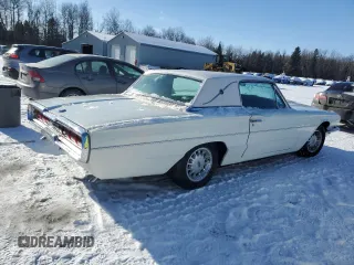 1966 Ford Thunderbird with VIN 6Y87Z154605, listed as a Copart auction lot 87822795 with 11 mi miles and Clean Title. Bid and sale history available at DreamBid. Image 3.