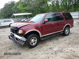 1999 Ford Expedition XLT z VIN 1FMPU18LXXLB66618, wystawiony jako Copart lot #54335115 z przebiegiem Nie podano mil oraz Szkoda całkowita • Salvage title. Historia ofert i sprzedaży dostępna na DreamBid. Obrazek 1.