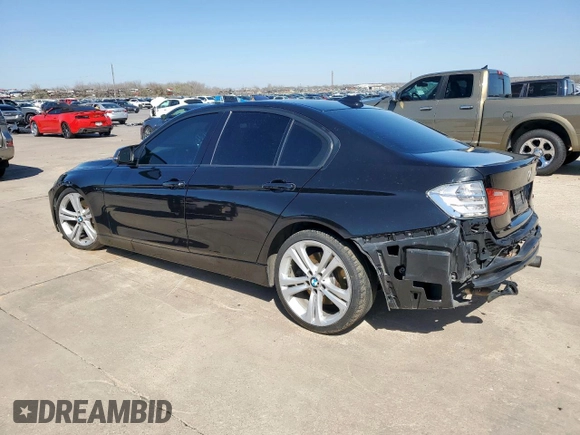2013 BMW 3 Series 335i with VIN WBA3A9G57DNP36052, listed as a Copart auction lot 50204825 with 158,102 mi miles and Salvage title. Bid and sale history available at DreamBid. Image 2.