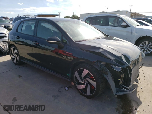 2022 Volkswagen Golf GTI S with VIN WVWG87CD0NW161807, listed as a Copart auction lot 49501333 with 10,429 mi miles. Bid and sale history available at carsss.com. Image 4.