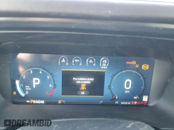 2024 Ford F-150 Raptor with VIN 1FTFW1RG1RFA22551, listed as a Copart auction lot 51982195 with 5,473 mi miles and Salvage Title. Bid and sale history available at DreamBid. Image 9.