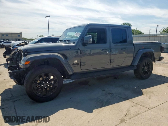 2022 Jeep Gladiator High Altitude z VIN 1C6HJTFG0NL178705, wystawiony jako Copart lot #60988265 z przebiegiem 51 143 mil mil oraz Szkoda całkowita • Salvage title. Historia ofert i sprzedaży dostępna na DreamBid. Obrazek 1.