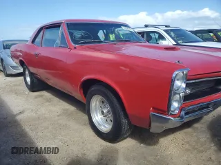 1966 Pontiac GTO z VIN 235076P63413, wystawiony jako Copart lot #76599754 z przebiegiem 43 mil mil oraz Nie do naprawy • Non repairable. Historia ofert i sprzedaży dostępna na DreamBid. Obrazek 4.