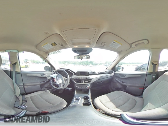 2020 Ford Escape S with VIN 1FMCU0F69LUA22424, listed as a Copart auction lot 57398275 with 136,761 mi miles and Salvage title. Bid and sale history available at DreamBid. Image 15.