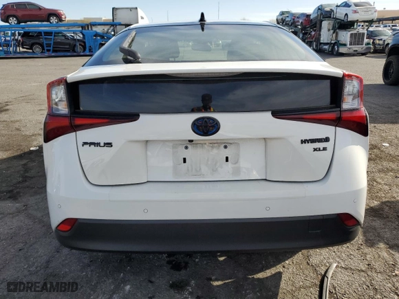 2022 Toyota Prius L Eco with VIN JTDKAMFU2N3173158, listed as a Copart auction lot 48770565 with 56,479 mi miles and Salvage Title. Bid and sale history available at carsss.com. Image 6.