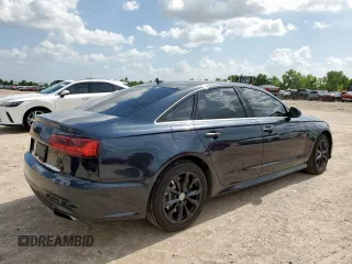 2017 Audi A6 Premium Plus with VIN WAUG8AFC6HN003673, listed as a Copart auction lot 65113635 with 114,714 mi miles and Salvage title. Bid and sale history available at DreamBid. Image 3.