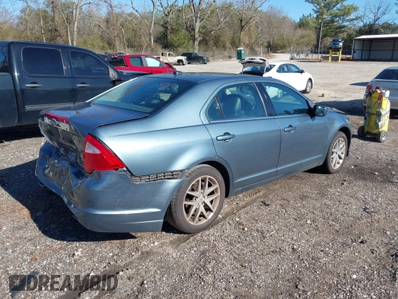 2011 Ford Fusion SEL with VIN 3FAHP0JG9BR131298, listed as a IAAI auction lot 41747976 with 169,000 mi miles. Bid and sale history available at carsss.com. Image 4.