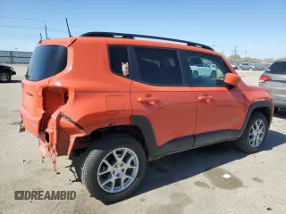 2021 Jeep Renegade Latitude with VIN ZACNJDB10MPM49868, listed as a Copart auction lot 53127945 with 46,956 mi miles and Salvage title. Bid and sale history available at DreamBid. Image 3.