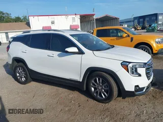 2024 GMC Terrain SLT with VIN 3GKALPEG3RL186373, listed as a IAAI auction lot 42348679 with 21,798 mi miles and . Bid and sale history available at DreamBid. Image 13.