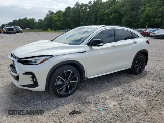 2022 Infiniti QX55 Essential with VIN 3PCAJ5K36NF112610, listed as a Copart auction lot 54300355 with 44,406 mi miles and Clean Title. Bid and sale history available at DreamBid. Image 1.