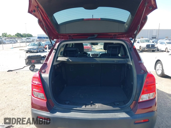 2016 Chevrolet Trax LT with VIN 3GNCJLSB6GL120853, listed as a IAAI auction lot 41973821 with 149,259 mi miles and . Bid and sale history available at DreamBid. Image 18.
