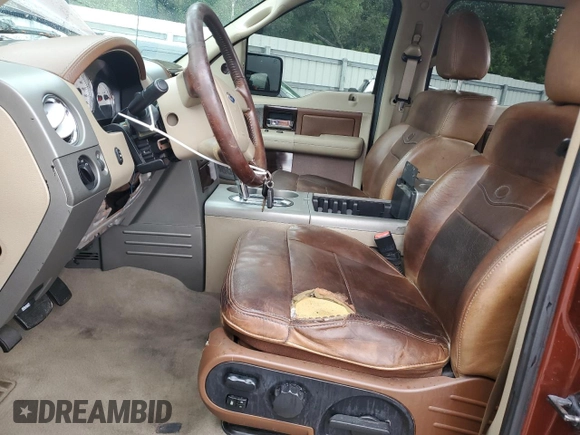 2007 Ford F-150 XLT with VIN 1FTPW12V57KC23130, listed as a Copart auction lot 59785685 with 149,350 mi miles and Salvage title. Bid and sale history available at DreamBid. Image 7.