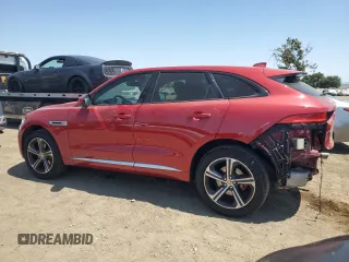 2017 Jaguar F-Pace S with VIN SADCM2BV1HA098388, listed as a Copart auction lot 60982615 with 151,310 mi miles and Salvage title. Bid and sale history available at DreamBid. Image 2.
