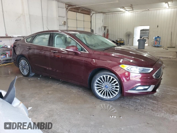 2017 Ford Fusion SE with VIN 3FA6P0H99HR187829, listed as a Copart auction lot 60125735 with 62,492 mi miles and Salvage title. Bid and sale history available at DreamBid. Image 4.