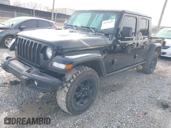 2023 Jeep Gladiator Sport S z VIN 1C6HJTAG7PL567903, wystawiony jako IAAI lot #41574387 z przebiegiem 49 378 mil mil oraz . Historia ofert i sprzedaży dostępna na DreamBid. Obrazek 17.