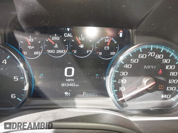 2019 GMC Yukon Denali with VIN 1GKS2CKJ8KR104796, listed as a IAAI auction lot 41843188 with 91,340 mi miles. Bid and sale history available at carsss.com. Image 16.