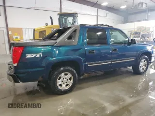 2006 Chevrolet Avalanche Z71 with VIN 3GNEK12Z46G121725, listed as a Copart auction lot 80238814 with 208,976 mi miles and Salvage Title. Bid and sale history available at carsss.com. Image 3.