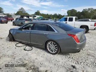 2016 Cadillac CT6 AWD with VIN 1G6KB5RS8GU163960, listed as a Copart auction lot 69662284 with 163,479 mi miles and Salvage title. Bid and sale history available at DreamBid. Image 2.