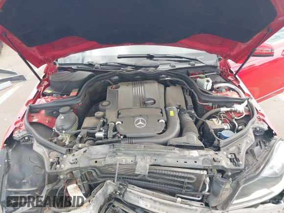 2013 Mercedes-Benz C-Class C 250 Sport with VIN WDDGF4HB0DA807120, listed as a IAAI auction lot 42041982 with 132,810 mi miles. Bid and sale history available at carsss.com. Image 10.