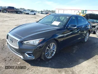 2019 Infiniti Q50 3.0t LUXE with VIN JN1EV7AP8KM541551, listed as a IAAI auction lot 41534608 with 66,273 mi miles. Bid and sale history available at carsss.com. Image 19.
